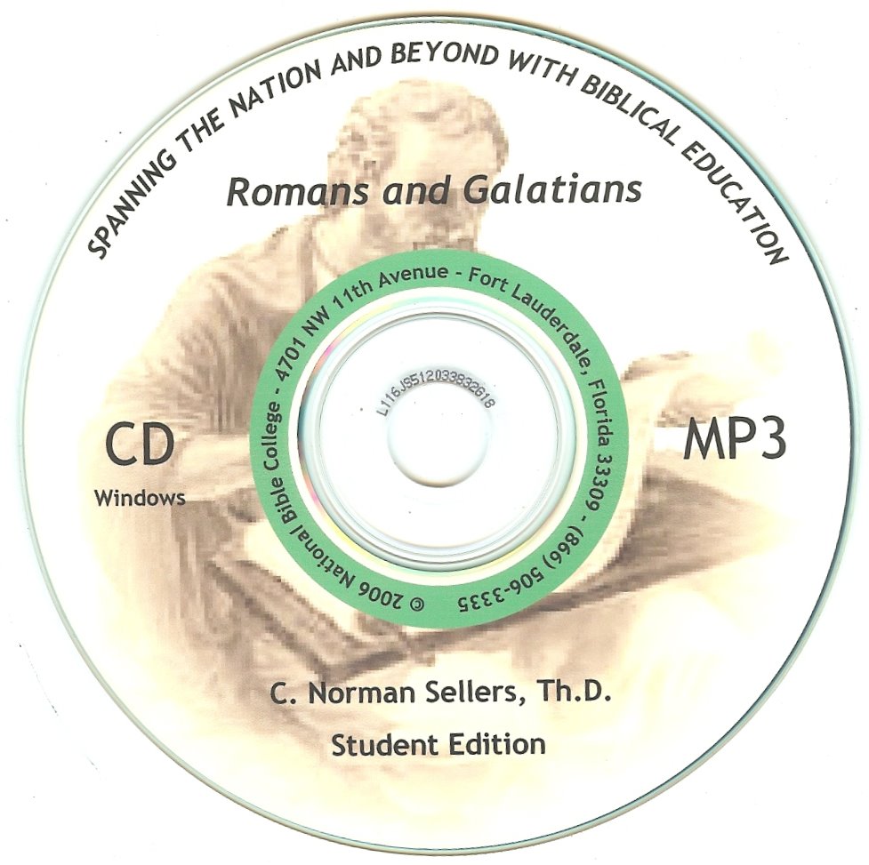 Romans and Galatians Audio Course - CD-MP3