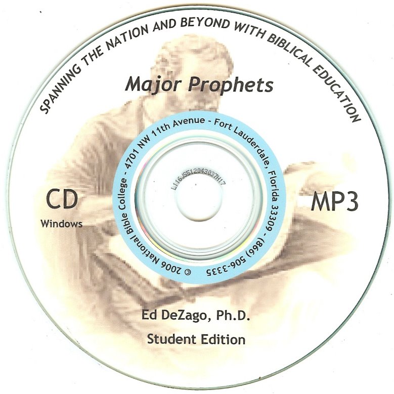 Major Prophets by Ed Dezago, Ph.D. - CD-MP3